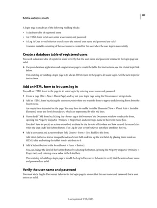 Dreamweaver reference