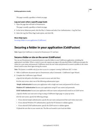 Dreamweaver reference