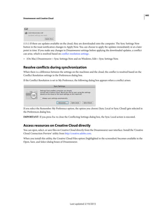 Dreamweaver reference