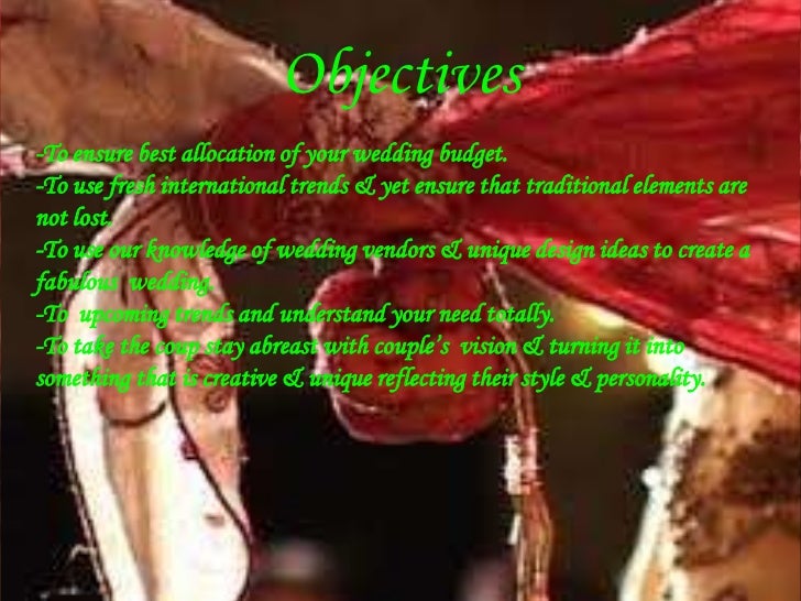 wedding planner ppt