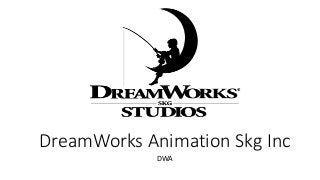 DreamWorks Animation Skg Inc
DWA

 