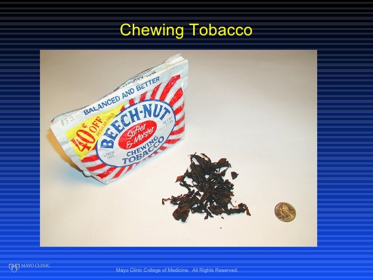 Dr. Ebbert Spit Tobacco Presentation