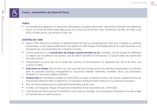 136
136Unédic
L’ASSURANCECHÔMAGE-Dossierderéférencedelanégociation-Février2016
Retour au sommaire
 