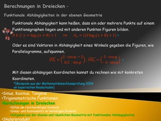 Sätze am rechtwinkligen Dreieck