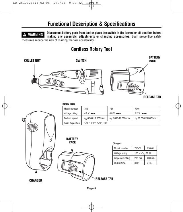 Dremel Mini Mite Manual
