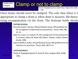 Clamp or not to clamp Dott. Felice Apicella, FCCP  Firenze, Novembre 2008 NOSGD 
