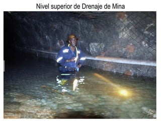 Nivel superior de Drenaje de Mina
 
