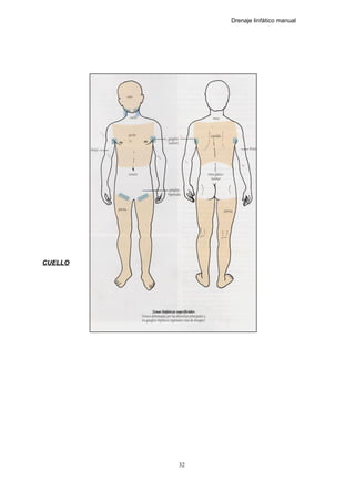 Drenaje linfático manual
CUELLO
32
 
