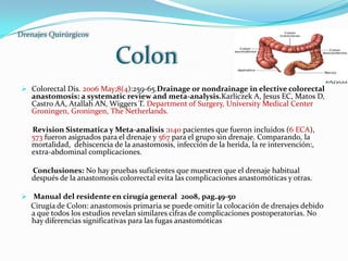 Drenaje de colon manual hot sale