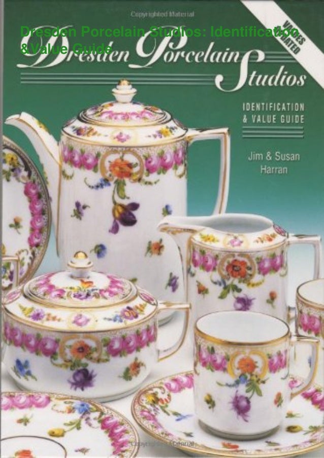 Read⚡pdf Dresden Porcelain Studios Identification & Value Guide