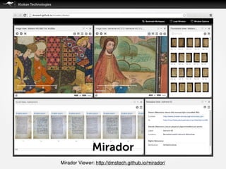 Mirador Viewer: http://dmstech.github.io/mirador/
Mirador
 