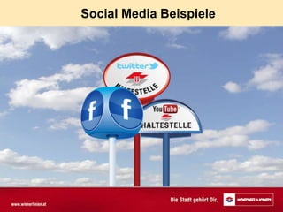 Social Media Beispiele
 