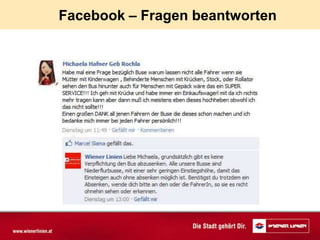 Facebook – Fragen beantworten
 