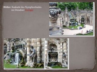 Bild: Blick in das Nymphenbad des Zwingers