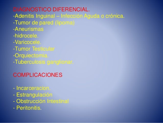 Hernia Inguinal Pediatrica