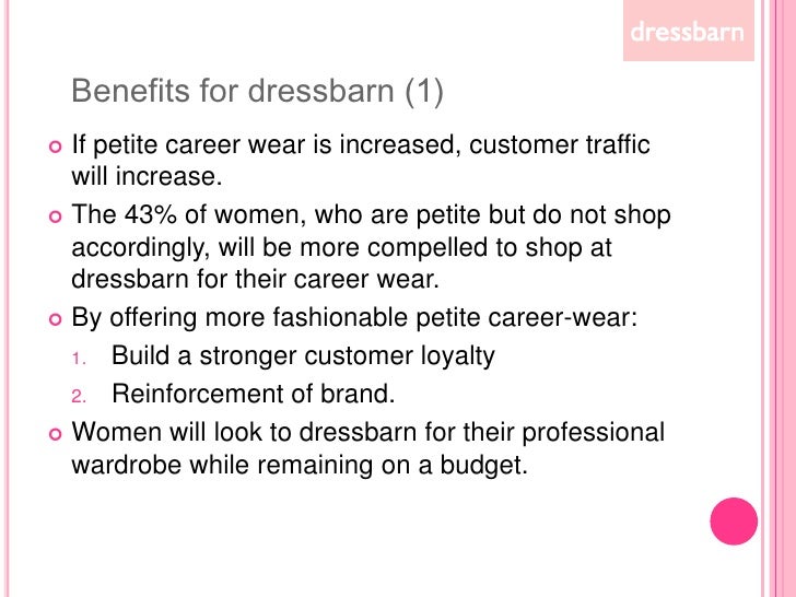 Dress Barn Ppt