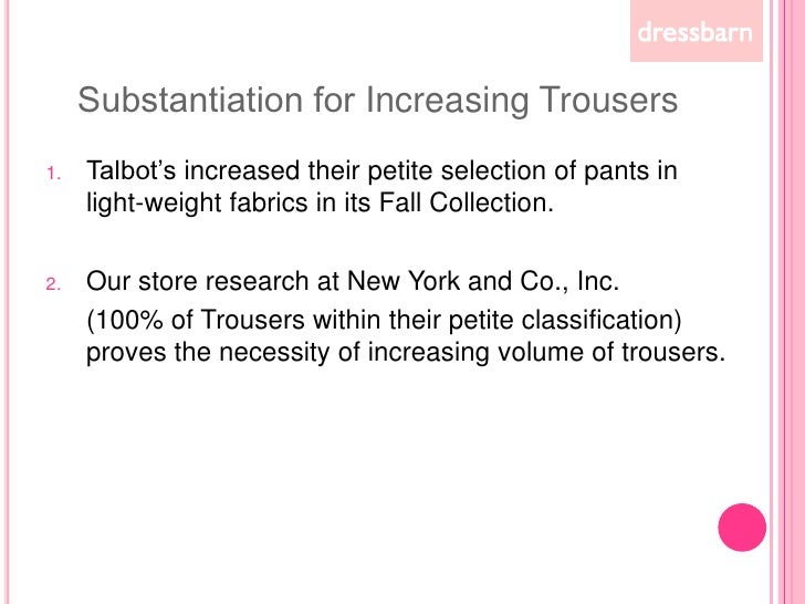 Dress Barn Ppt