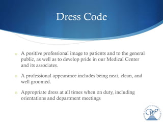 Correct Rx Dress Code Dresscode 121112083116-phpapp01 | PPTX