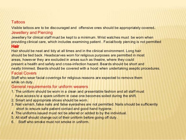 Canadian dress code policy for offices