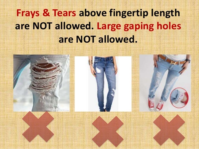 Dress code powerpoint 2014 2015