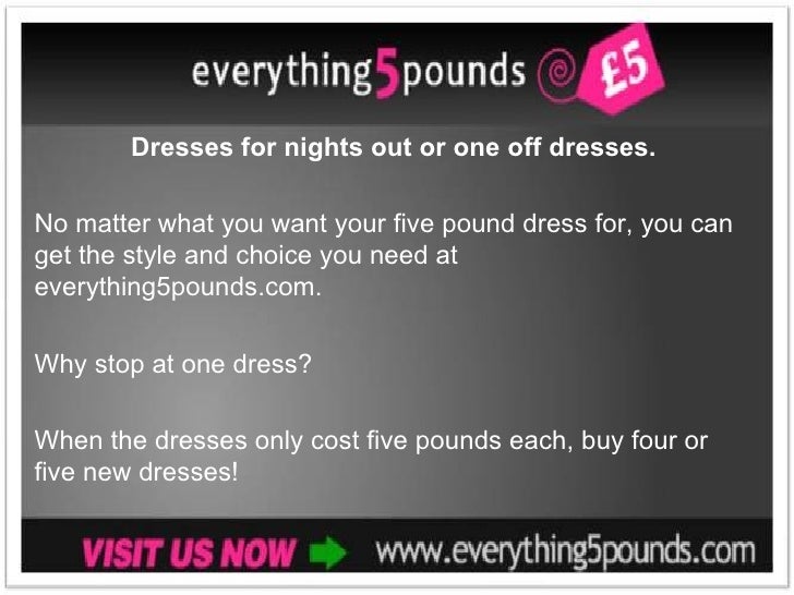 5 pound dresses