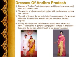 Traditional Dress Of Andhra Pradesh - Lifestyle Fun