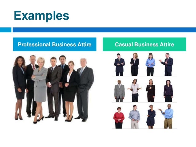 What is considered business attire?