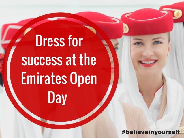 Dress For Success At The Emirates Open Day