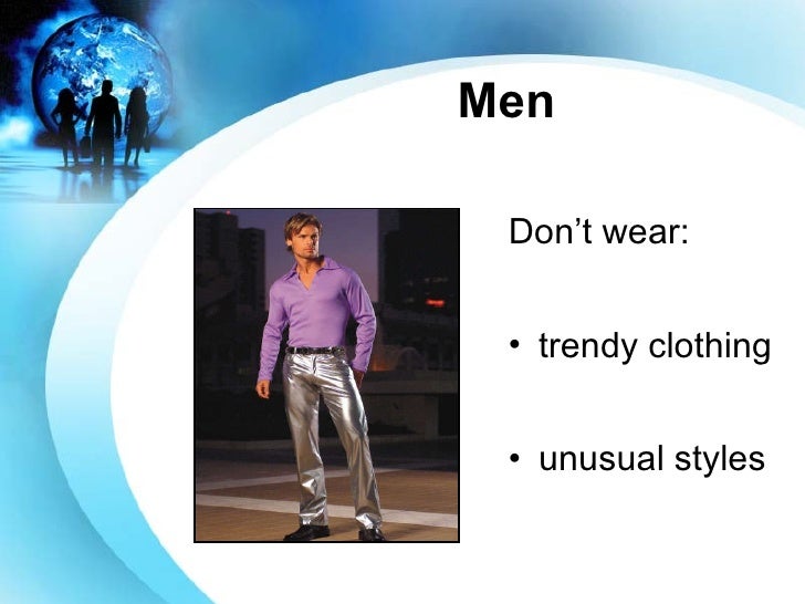 dress for success for men