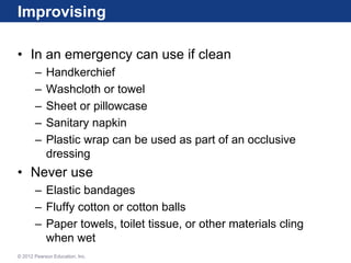 Powerpoint Dressing Paper Dressing and Bandaging.ppt