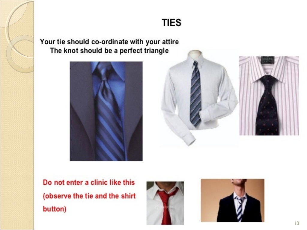 Dressing etiquette for Men and Women