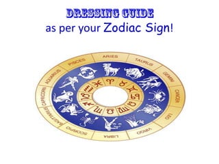 as per your Zodiac Sign!
 