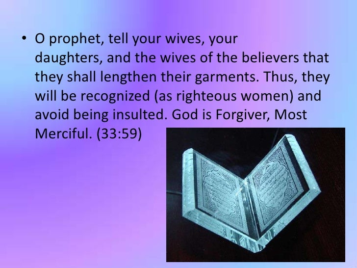 Dressing modestly in islam