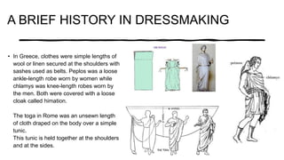 Dressmaking Module 1 for TLE 7 | PPTX