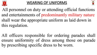 DRESS REGULATION LESSONS POWER POINT 3.pptx