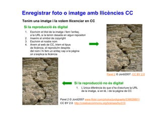 Drets autor, propietat intel·lectual i Creative Commons