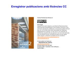 Drets autor, propietat intel·lectual i Creative Commons