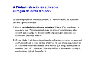 Drets autor, propietat intel·lectual i Creative Commons