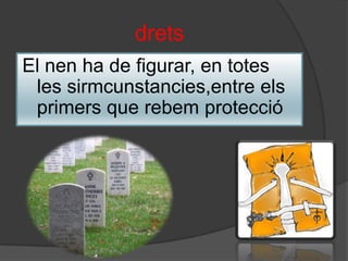 dretsEl nen ha de figurar, en totes les sirmcunstancies,entreelsprimers que rebemprotecció