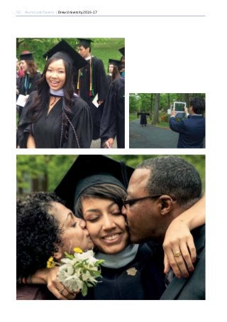 50 Alumni and Parents | Drew University 2016-17
 