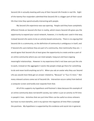 Drew dondelinger  virtual communities- final draft