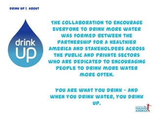 Drink Up | PPTX