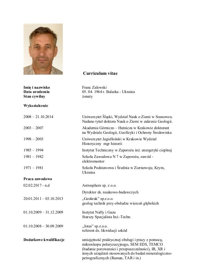 How to develop a curriculum vitae picture