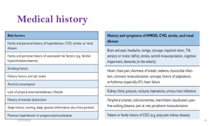 Chronic High Blood Pressure and Cardiovascular Risk (Hypertension) | PPTX
