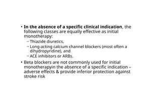Chronic High Blood Pressure and Cardiovascular Risk (Hypertension) | PPTX