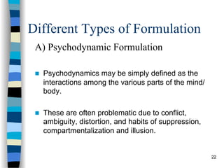 Dr Funke's Formulation Workshop Implementing Theory into Practice | PDF