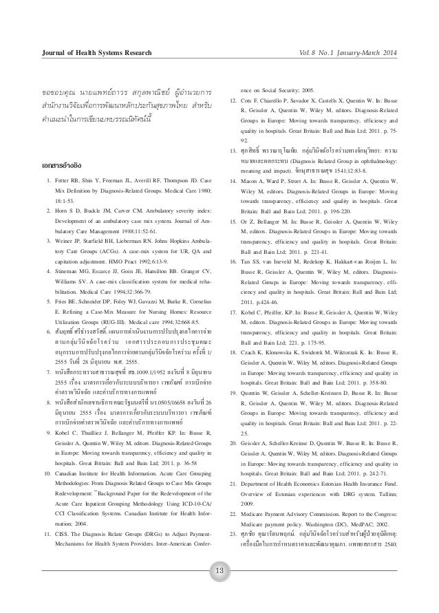 Diagnosis Related Group