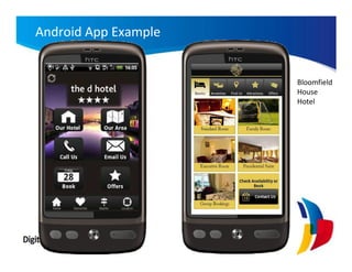 Android App Example


                      Bloomfield
                      House
                      Hotel
 