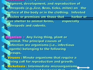 Infested Body infectious diseases | PPT