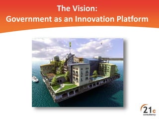 The Vision: 
Government as an Innovation Platform 
 